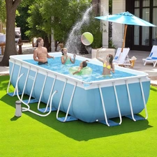 Каркасный бассейн Intex 26776, 400 х 200 х 100 см., с фильтр-насосом